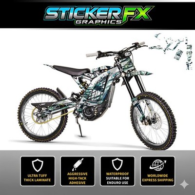 Sur-ron Aufkleber, Surron Grafik Kit, Surron Sticker, Sur-Ron Wrap, Sur Ron