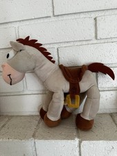 Disney Parks Toy Story Bullseye 10  Plush Stuffed Animal Bendable