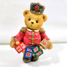 Cherished Teddies Jeffrey Striking Up Another Year 1996 Figurine 176044 Vintage
