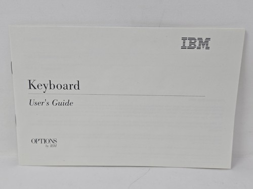 Vintage 1990's IBM KB-8923 PC PS/2 Keyboard, Black, P/N 76H0120, RARE - OPEN BOX - Picture 14 of 14