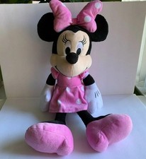 Disney Authentic 19" Pink Minnie Mouse Plush Doll Stuffed Toy