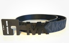 Brand New MICHAEL KORS Signature Logo Buckle Belt Size 34