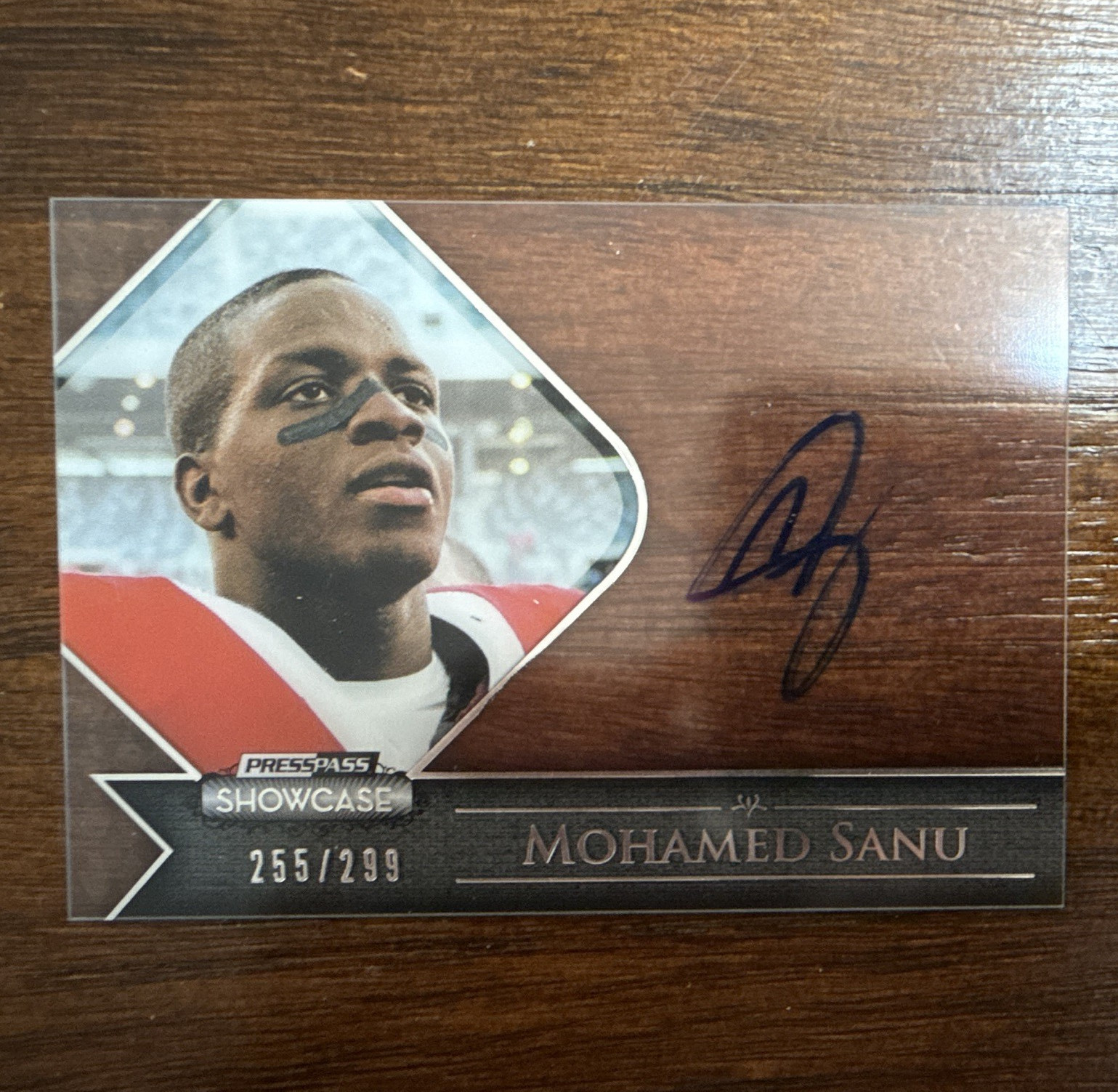 Mohamed Sanu Press Pass Showcase #MS Autograph