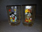 Vintage McDonald's Walt Disney World Celebration 2000 Glass Cups Set Of 2 — photo 1