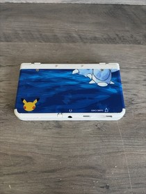 New Nintendo 3DS &ndash; Rare Blastoise Pok&eacute;mon Faceplates + Charger Works Great