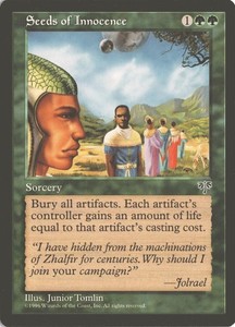 Seeds of Innocence Mirage MTG