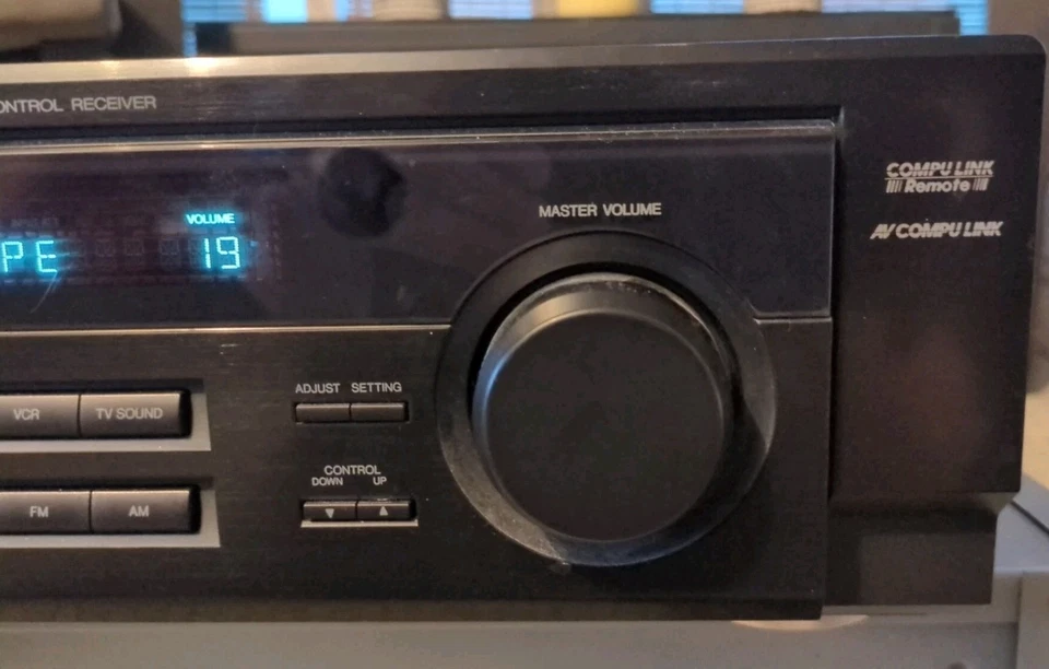 JVC RX-6020VBK 5.1 Dolby Digital Pro Logic II Surround Sound DTS A/V Receiver - Image 4 of 4