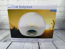 Lumie Bodyclock Active 250 Gradual Wake up Light Sunrise Alarm Clock Radio VGC!