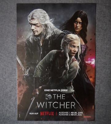 THE WITCHER - A3 Poster - Henry Cavill _ Staffel 3 _ Netflix-Serie # 