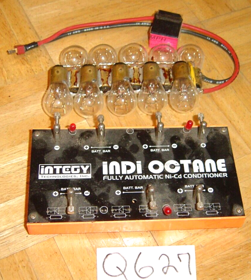 REMOTE CONTROL RC INTEGY INDI OCTANE NI-CD CONDITIONER A LIGHTBULB  DISCHARGER