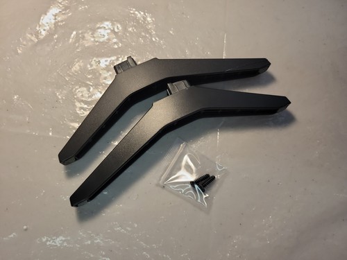 LG 43UM6900 43LT340C TV STAND LEGS WITH SCREWS USED AAN76009358 MAM645839