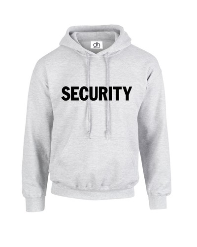 SICHERHEITSKAPUZENPULLOVER ARBEITSKLEIDUNG XXS-3XL SCHICKES KLEID TÜRSTEHER POLIZEI (SICHERHEIT) - Bild 7 von 11