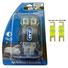 DNF 1 IN 4G 2 OUT 8G ANL MINI FUSE HOLDER ANM 100 AMP FUSES- SHIPS FREE TODAY