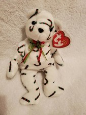 ORIGINAL Ty Retired Beanie Babies 2001 CAND-e Bear With Hard Plastic Tag