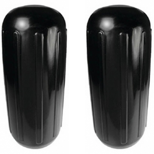 2 Pack 10 Inch x 25 Inch Center Hole Black Inflatable Vinyl Fenders for Boats eBay