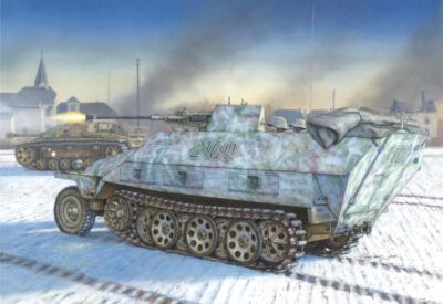 Sd.kfz.251/17 Ausf.d Tank 1:3 5 Kunststoff Modell Kit Dragon Models