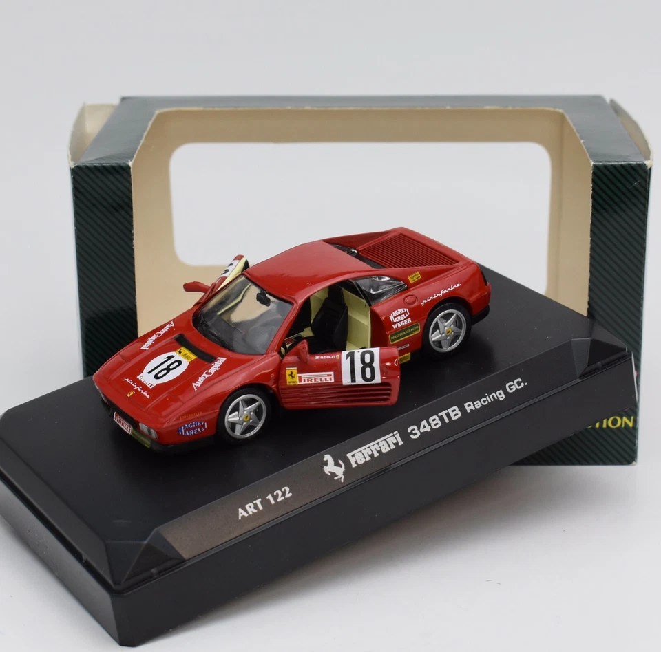 Detail Cars ART.122 Ferrari 348 TB Sportwagen in rot Racing, OVP, 1:43 , K88/08 - Bild 1 von 1