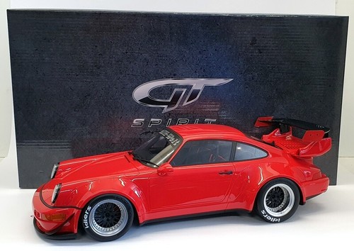 GT Spirit 1/12 Scale Resin - KJ024 - Porsche 911 (964) RWB Coupe Rauh-Welt Red - Picture 4 of 12