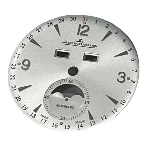 Jaeger LeCoultre Master Calendario Tripla Data Fasi Lunari Quadrante Argento - Foto 5 di 6