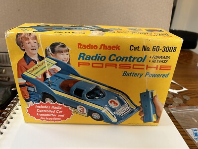Porsche Radio Shack Batt Powered w/ Box & Instructions | eBay