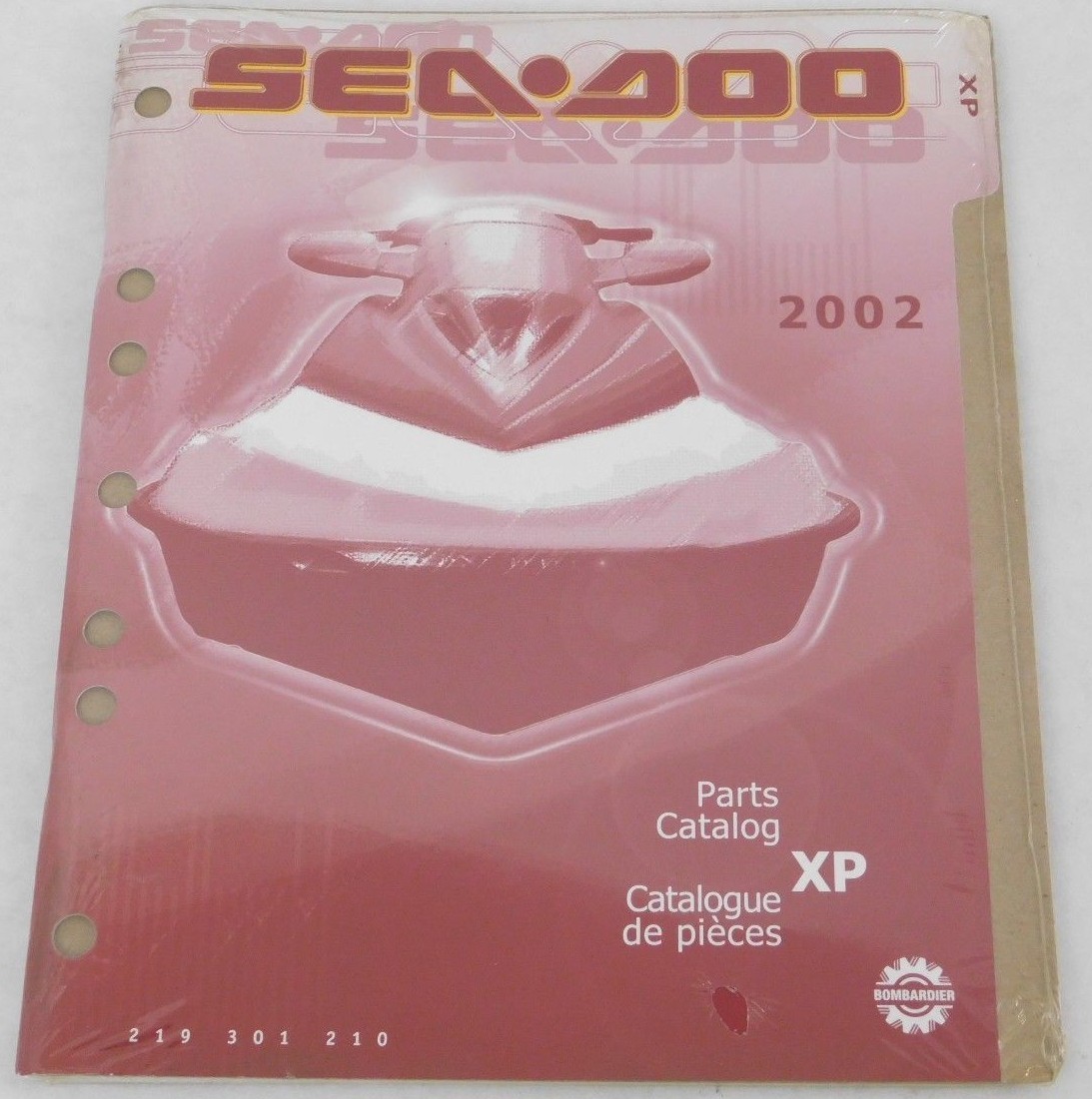 2002 Genuine SEA DOO XP OEM Factory PARTS CATALOG Book Jet Ski PN