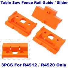 For R4512 / R4520 Table Saw Fence Rail Guide / Slider Upgrade / Mod / Fix 3PCS