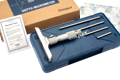 4612-5120 0-4'' Depth Micrometer with Fitted Case