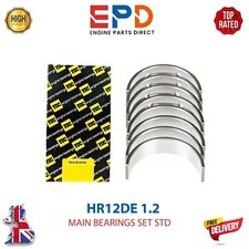 HR12DE 1.2 PETROL MICRA IV VERSA NOTE MAIN CRANKSHAFT BEARINGS SET STD UPGRADED