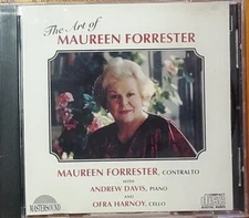 OFRA HARNOY The Arty of MAUREEN FORRESTER Various Composers,See Pictures VG