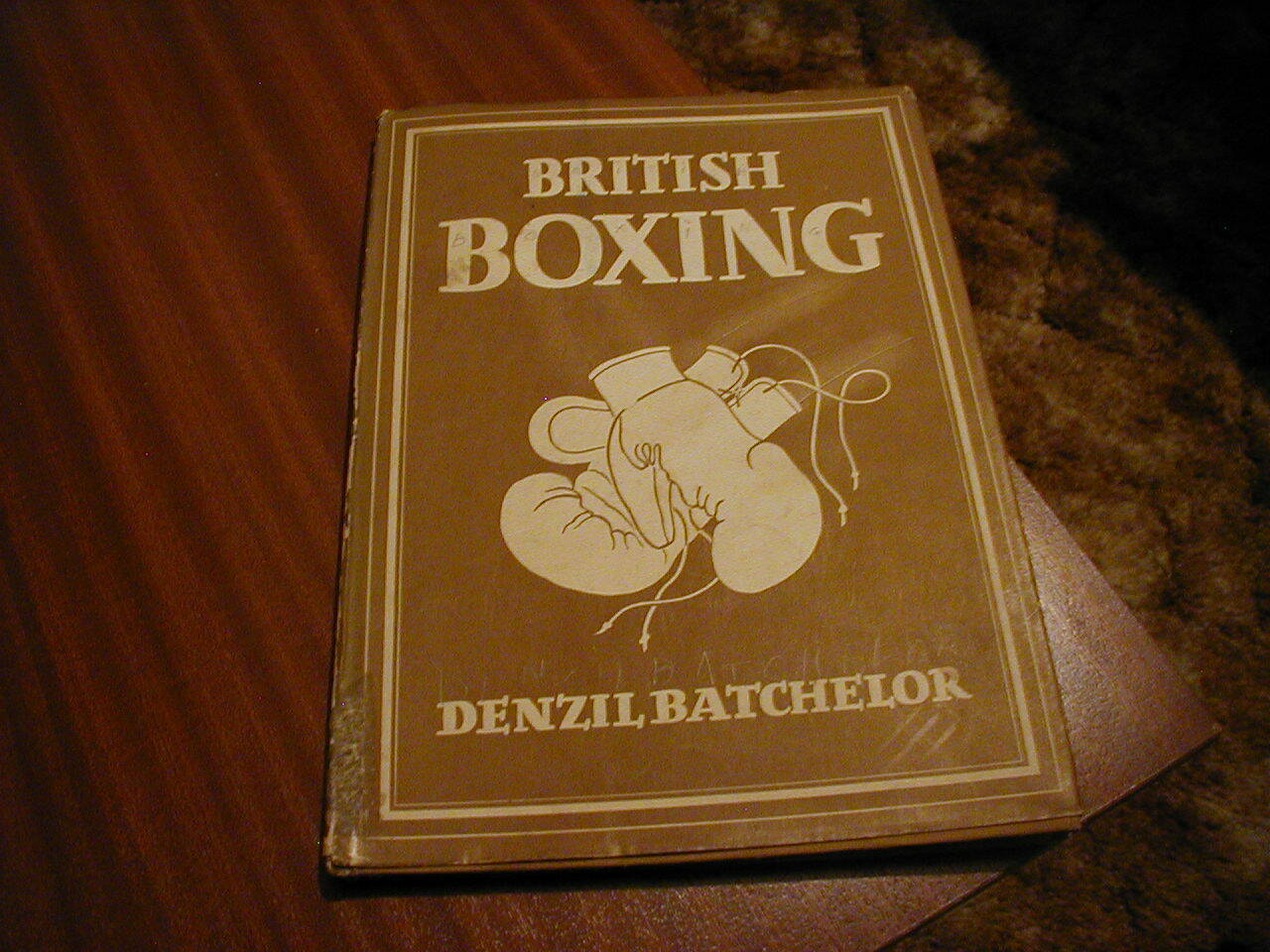 BRITISH BOXING, DENZIL BATCHELOR ,H/B 1948