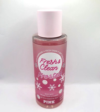 VICTORIA'S SECRET PINK FRESH  CLEAN FROSTED BODY MIST 8.4 FL OZ LIMITED EDITION