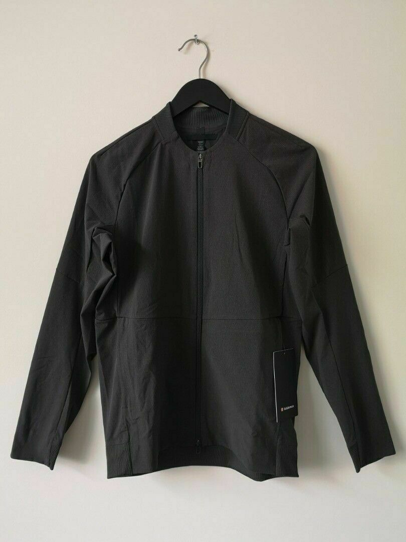 NWT LULULEMON GGRE Graphite Dark Grey Airing Easy Bomber Jacket