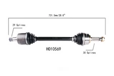 CV Axle Shaft PROTECH HO10569