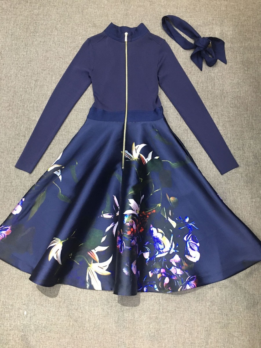 Deals Bodice Dress Ted Baker Kalinaa Dress TB Ladies Knit A