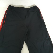 athletic active wear pants with drawstring closure side and back pockets medium