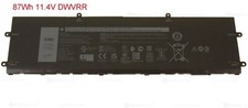 87Wh 11.4V Battery For Dell Alienware X15 R1 R2 / X17 R1 R2 Inspiron 7620 2-in-1