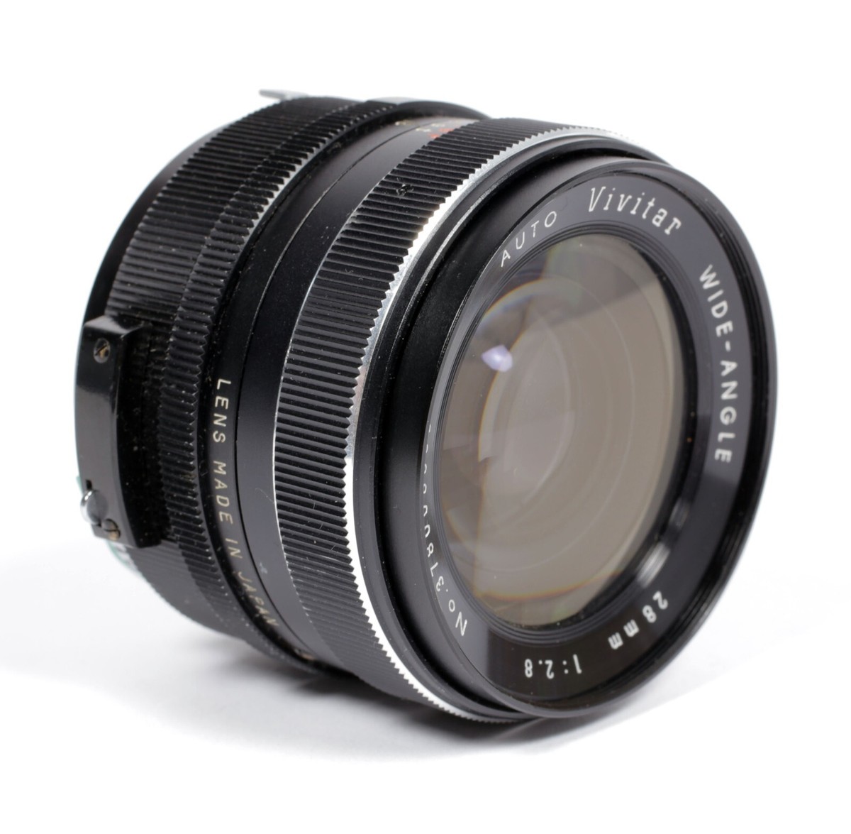 Vivitar Wide Angle 28mm F2.8 lens for Minolta MD mount cameras