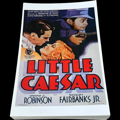Edward Robinson, Little Caesar Poster 11 x 17