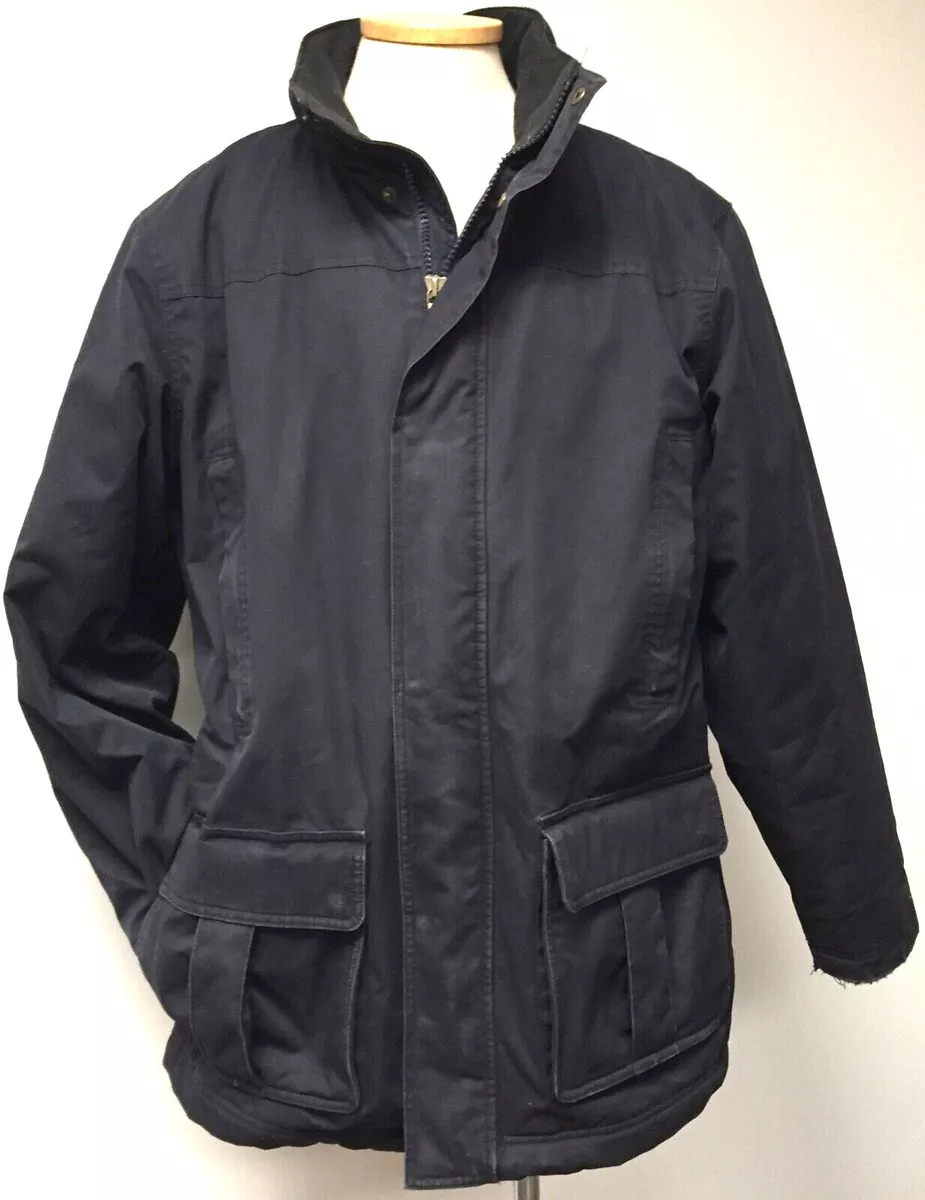 LL BEAN DARK NAVY BLACK NOR EASTER GTX GORE TEX THINSULATE COAT JACKET MENS L