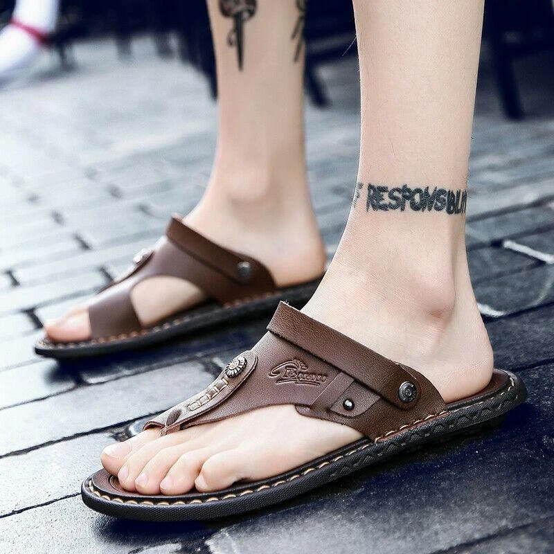 Mens flip flops best sale ebay