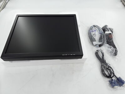 AUO 17'' POS LCD Display Monitor w/ VGA-DVI-HDMI-Display Port 1619-1704-8801