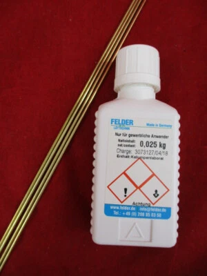 Messing Hartlötset Hartlot Hartlotpaste Felder Löt Set Lötset Kupfer Stahl