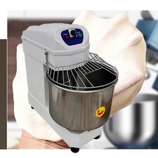 220V 3700W Commercial 60 Qt. Spiral Dough Mixer Kneader 3-Phase Flour Bakery