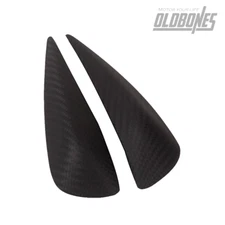For Aprilia RS660 100% Carbon Fiber Gas Tank Sliders Protectors Cover Matte