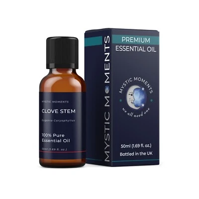 Mystic Moments Huile Essentielle De Tige De Girofle Pure 100% 50 ml - Photo 1/4