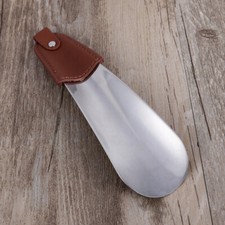 1PC Shoe Horn Practical Leather Handle Shoe Lifter for Men Seniors Pregnancy