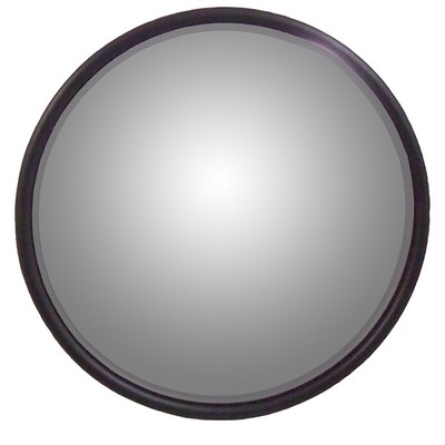 8x4 Convex N America Chrome Over-The-Door Mirror Stainless