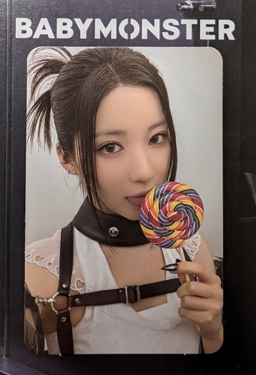 BABYMONSTER POB photocard- BABYMONS7ER preorder (official) AHYEON