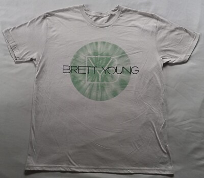 NWOT Brett Young Official The Weekend Tour T-Shirt - 2 Sided - Unisex SIZE XL