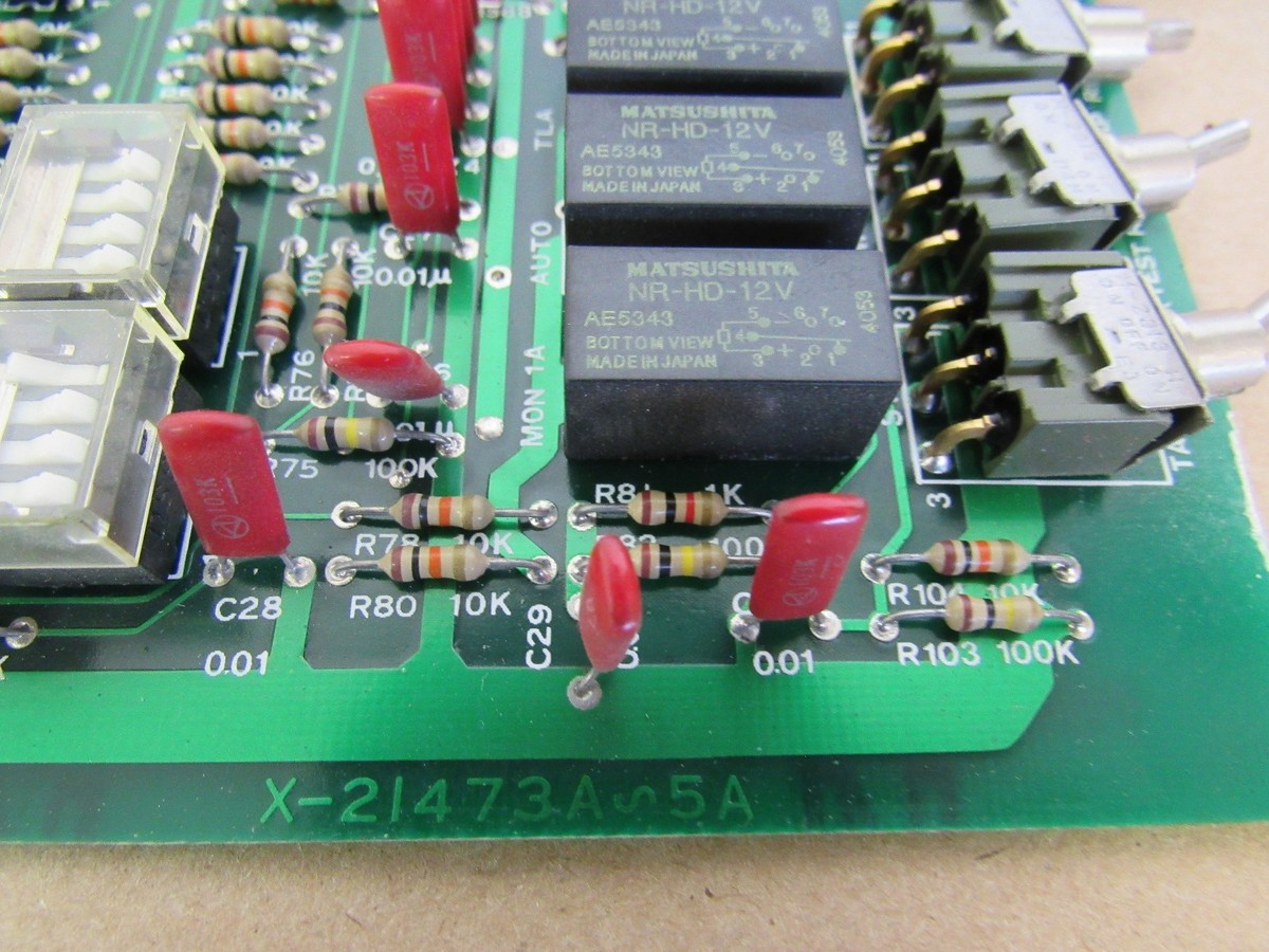 KYODO DENKI CNC CIRCUIT BOARD X-21473A 5A, SPS-194V-0, MADE